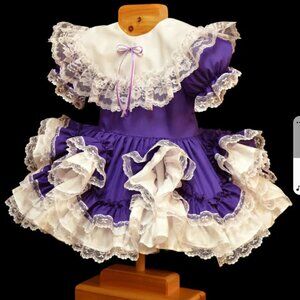 Lid'l Dolly's The Original Southern Belle Dress Size 1T NWT Cute Dollywood Dress